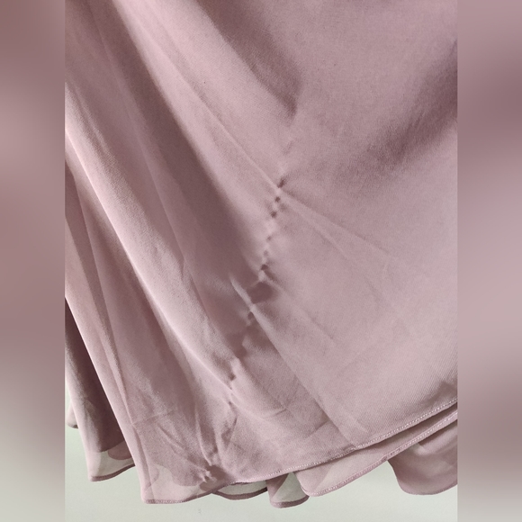 ASOS midi dress with bead embellishments in mauve - Picture 7 of 7